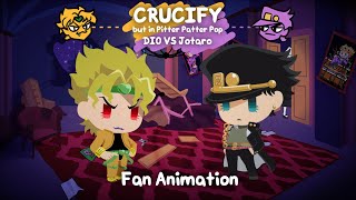 DIO & Jotaro Sing Crucify from FNF • Friday Night Fever but Jojo's Pitter Patter Pop [Fan Animation]