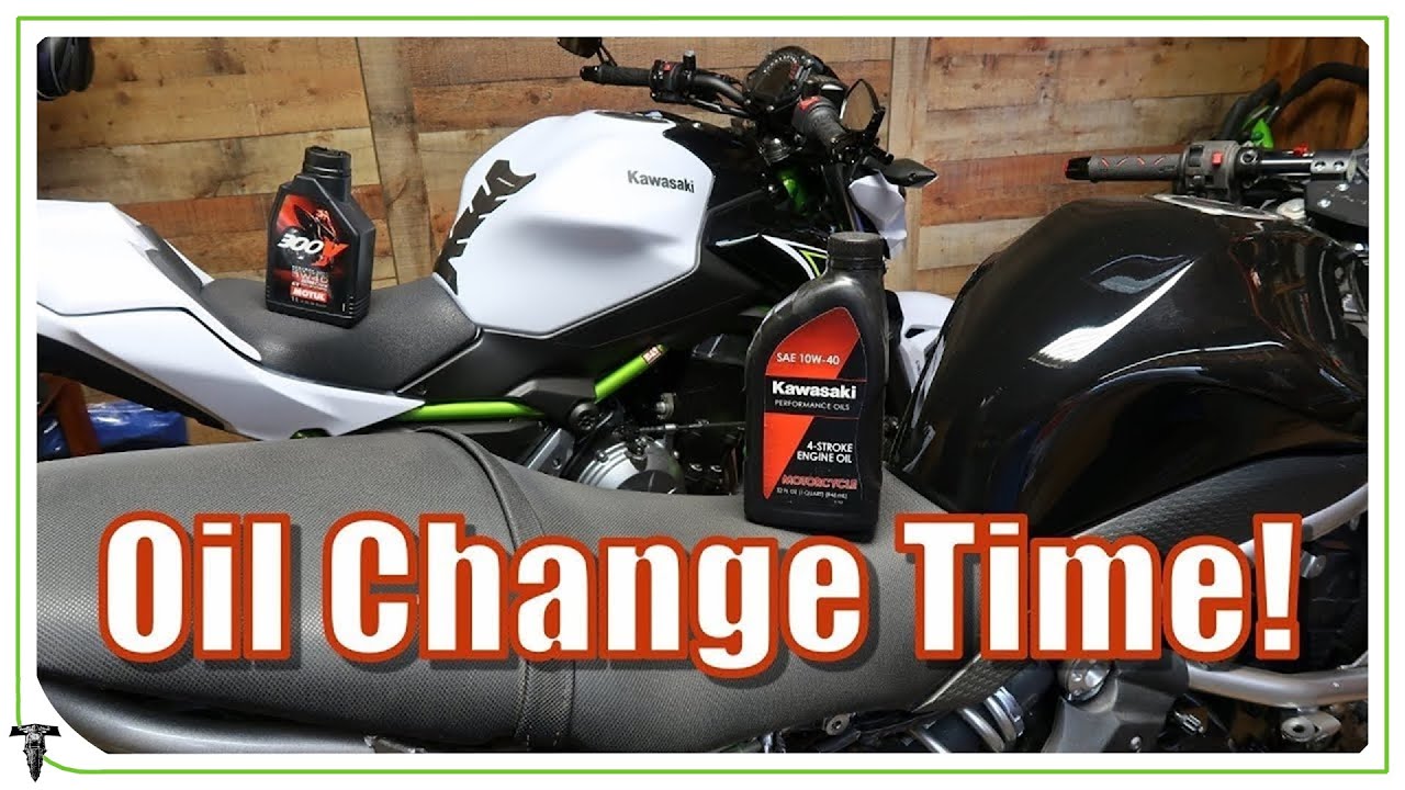 Changing Motorcycle Oil and Coolant Ninja 650 Ride Rehab ep.7 YouTube