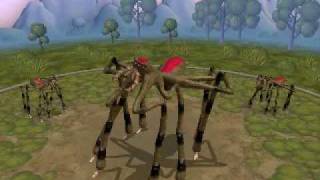 Spore Creation No.2: Red-Striped Spider