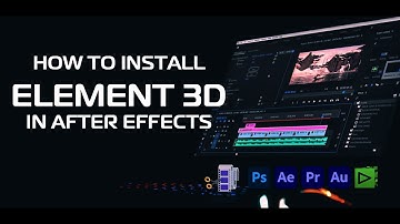 How to Install Element 3D in After Effects 2025