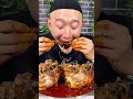 أبا طربوشة عاشق رؤوس الخرفان مع نصف كيلو من الشطة الحارة Food Youtubeshorts