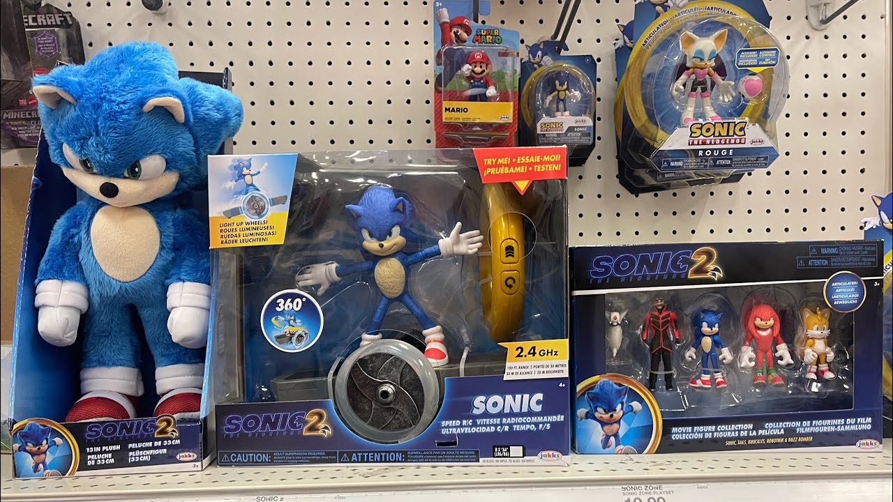 Sonic the Hedgehog 2 The Movie 4 Articulated Action Figure Collection  (Sonic)