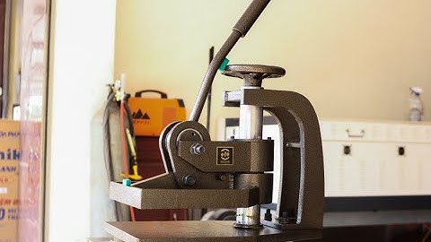 Máy bế khuôn đầu búa 24x24cm - HAND CLICKER