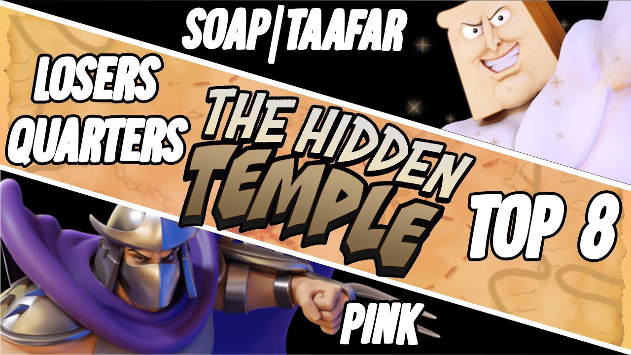 The Hidden Temple - SOAP | Tafaar (PTM) Vs. Pink (Shredder) - Losers Quarters - NASB