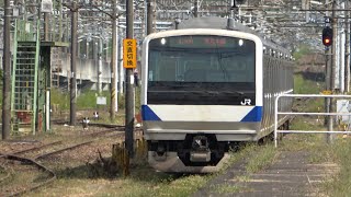 2021/09/24 東北本線 E531系 K553編成 黒磯駅 | JR East Tohoku Line: E531 Series K553 Set at Kuroiso