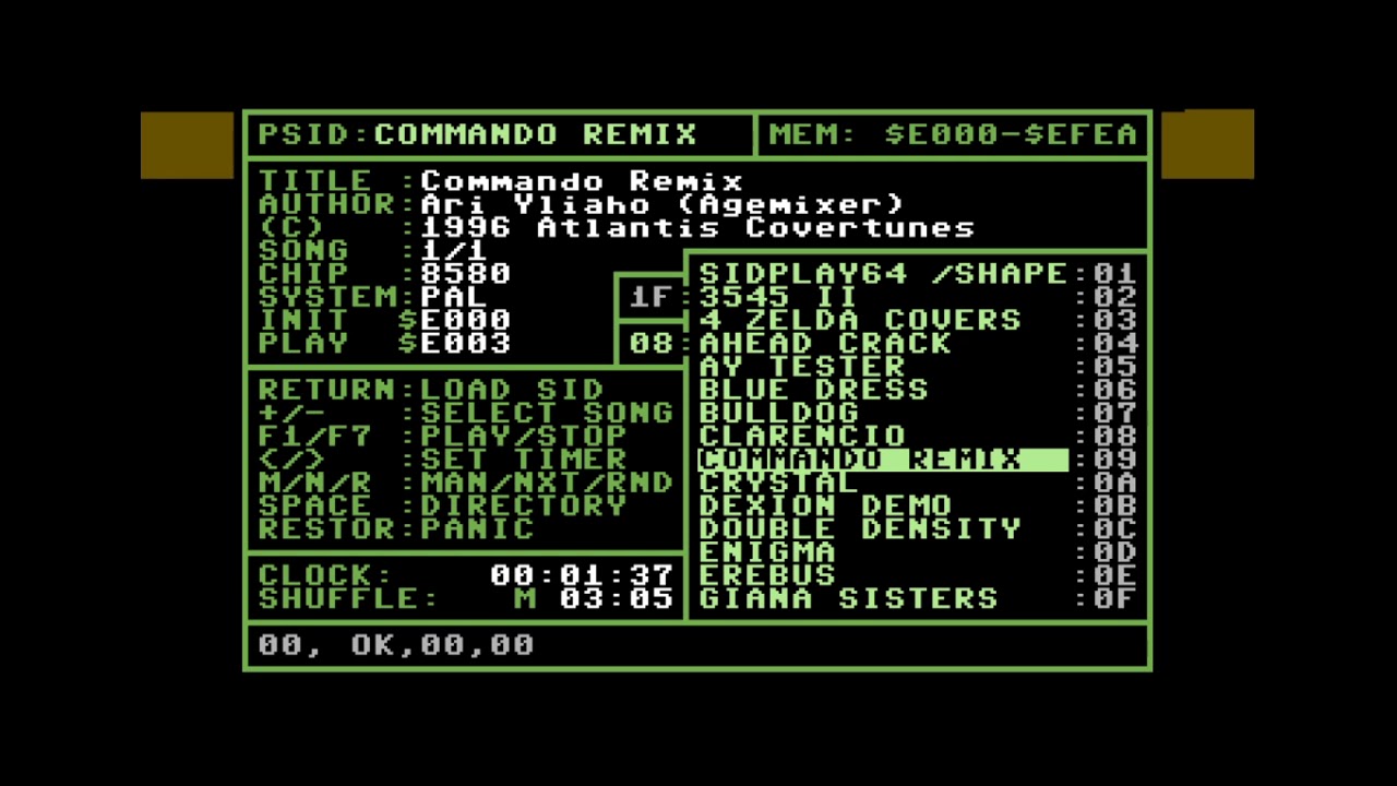 Ari Yliaho (Agemixer) - Commando Remix | C64 Music