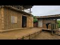 24 Hours Living Alone at a Forest Farm of a Young Girl | Off grid living