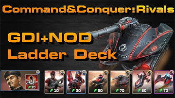 C&C Rivals: GDI + Nod Ladder Decks