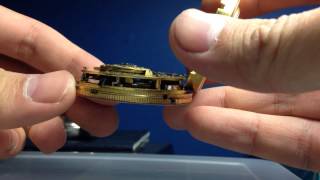 Virgule Escapement Dumb Quarter Repeater Pocket Watch Movem
