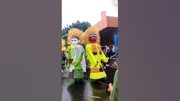 Ondel Ondel Hijau 💚 Peserta Festival Ondel ondel Taman Mini 2025