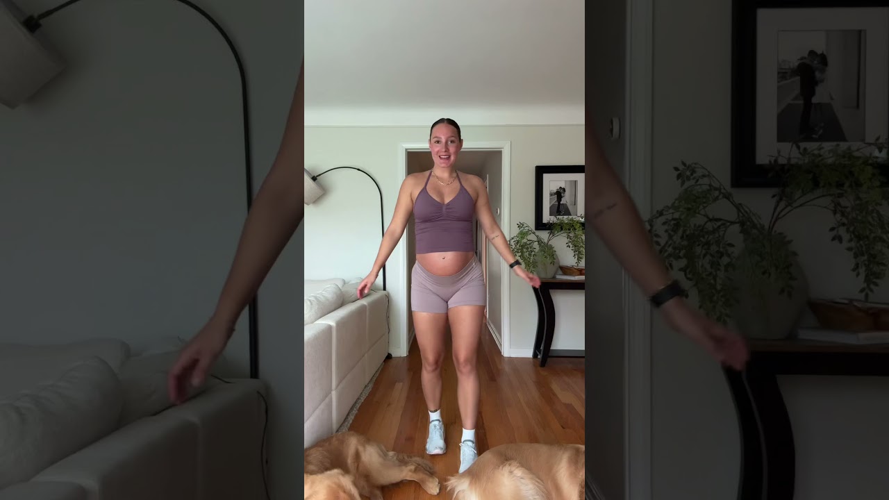 Leg workout ootd🍇 