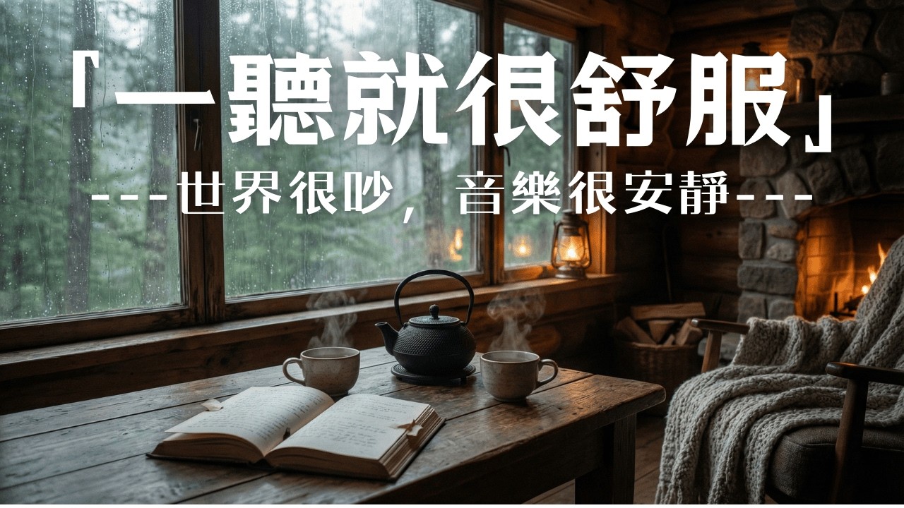 【RELAXING ACOUSTIC GUITAR & PIANO】咖啡館慢生活氛圍音樂，溫暖木吉他旋律陪伴；讓身心慢慢放鬆