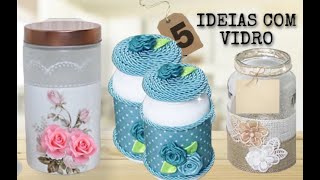 Transforme Potes De Vidro Em Ideias Faceis E Lindas Faça Voce Mesmo