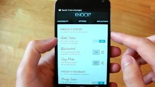 Android - Knock²+  - Lock Screen Notifications  - App Review screenshot 5