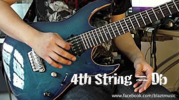 Drop Db Guitar Tuner [Db-Ab-Db-Gb-Bb-Eb] or [C#-G#-C#-F#-A#-D#] by WHIN BLAZT