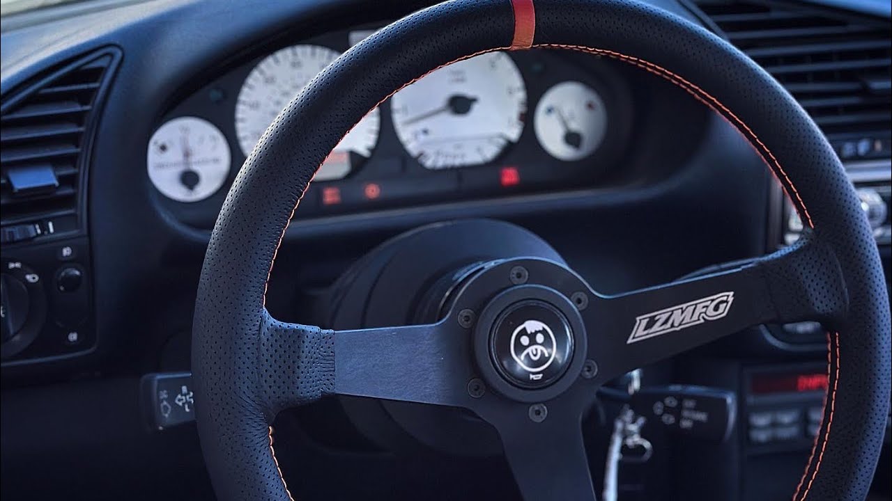 Upgrading The E36's Steering Wheel Setup!