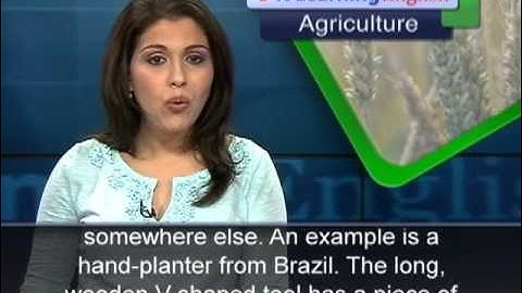 Phát âm chuẩn cùng VOA - Anh ngữ đặc biệt: Simple Machines for Small-Scale Farmers (VOA)