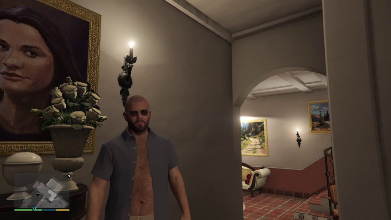 GTA V - Tracey crying