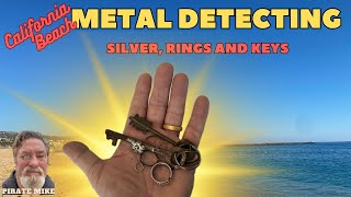 Silver and Skeleton keys on the Beach