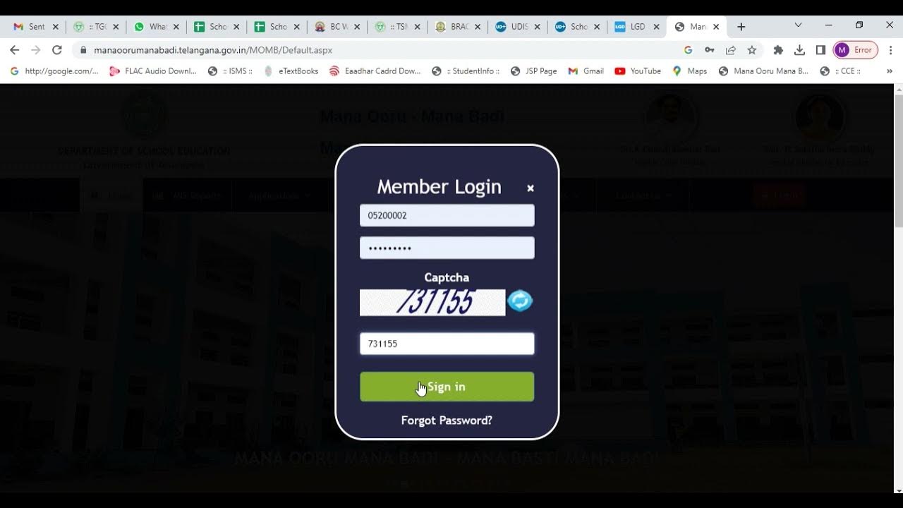 MOMB Works Status Grounded and Completion Status Reports in Mandal