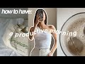 3 HACKS TO A PRODUCTIVE MORNING ♡ small wins, healthy habits &amp; capsule wardrobe with Everlane!