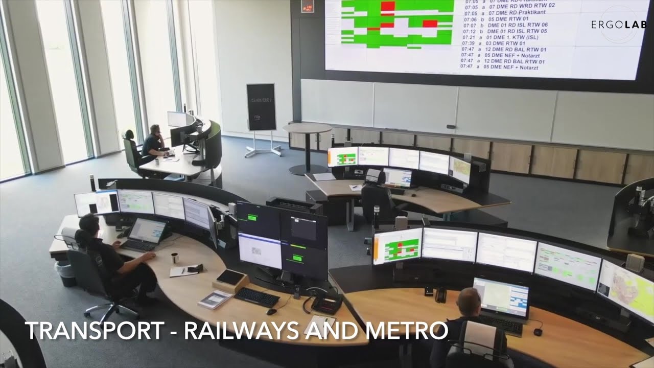 Control room equipment | Ergo-Lab