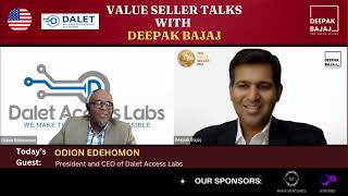 Value Seller Talks Vodcast, Episode 188 with ODION EDEHOMON