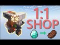 Minecraft 1:1 Ratio Item Shop | Java 1.20  | Redstone Tutorial