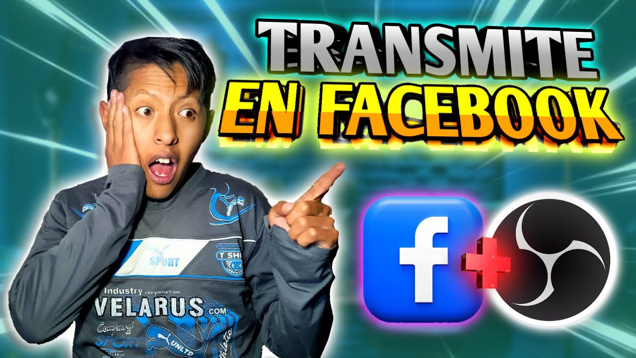 TRANSMITE en VIVO en FACEBOOK con OBS STUDIO 2025