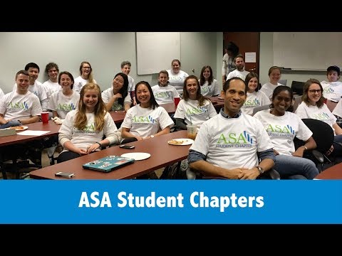 Join an ASA Student Chapter