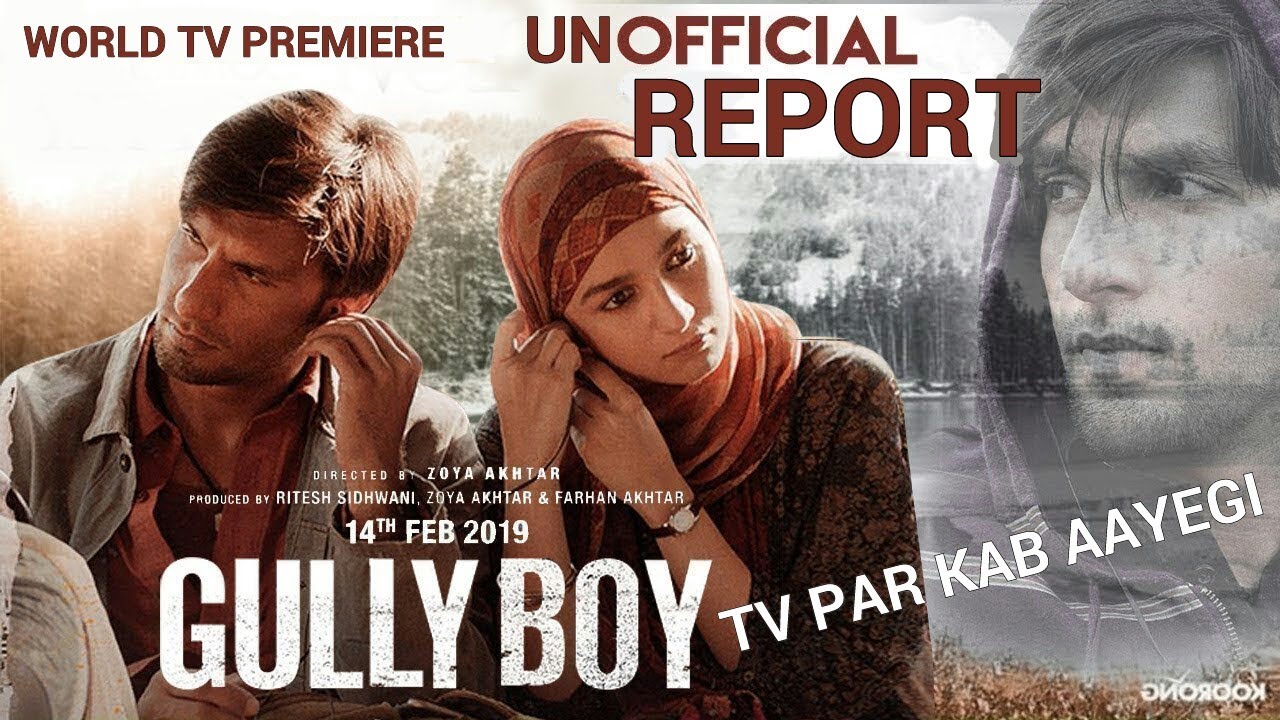 gully boy world television premiere