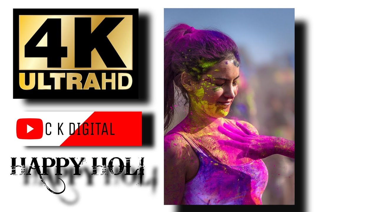 HOLI SPECIAL STATUS || HOLI SPECIAL WHATSAPP STATUS 2021 || 4K HD || FULL SCREEN STATUS ||