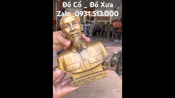 Tượng bác hồ bằng đồng #đồcổcầnthơ #phongthuy #đồcổ