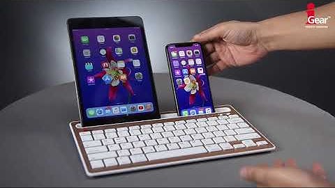 DualConnect - Dual channel Bluetooth keyboard