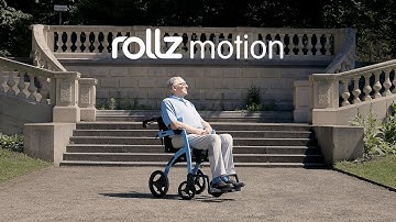 Rollz Motion - The 2-in-1 rollator walker and wheelchair