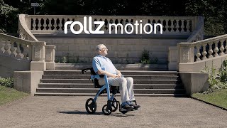 Rollz Motion 2-in-1 rollator and wheelchair