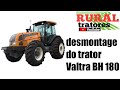 desmontage do trator BH 180