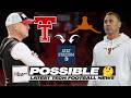 Joey McGuire Just Called Out Texas! | Week 1 Matchup Incoming?! | Texas Tech Football News