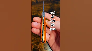 Arthur Wright Barlow Thanks Radar468 For The Music Sheffield Blade Handmade Edc 