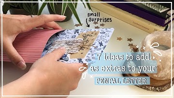 7 ideas to add as extras to your Penpal Letter! Penpal guide #1