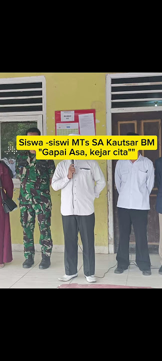 Teruslah berjuang,.. banggakan guru' dan orangtua kalian, semoga kelak jadi manusia yang bermanfaat😇