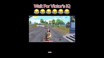 😱Victor iQ level 9999+😮#pubg #bgmi #pubg mobile #short #short video