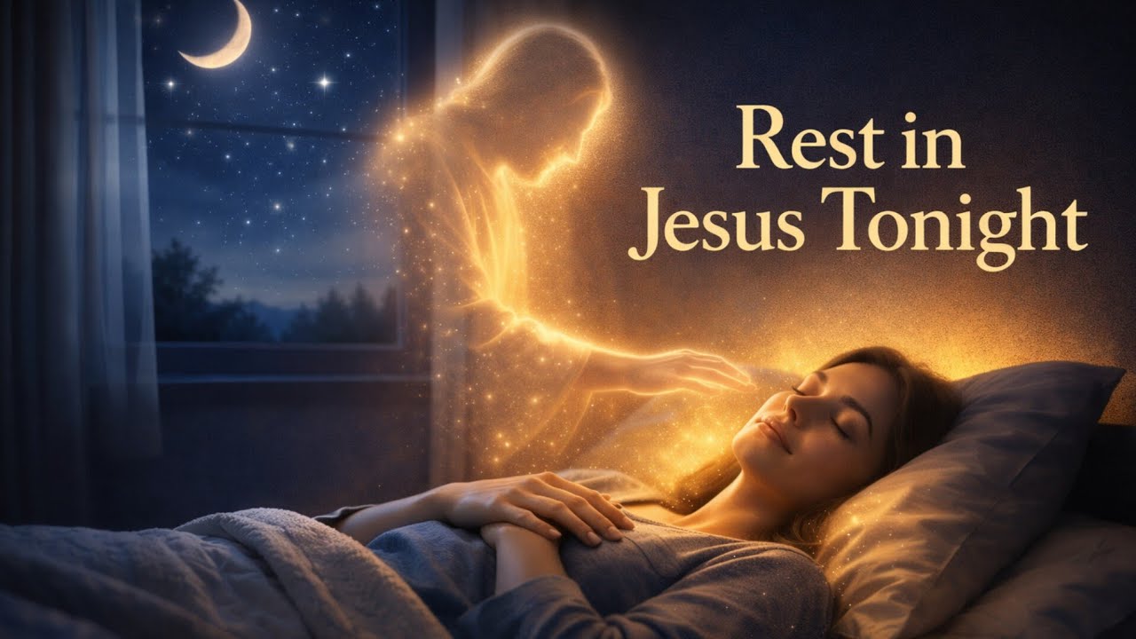Midnight Prayer for Peaceful Sleep || Rest in Jesus Tonight | Sleep in God’s Peace-Prayer for Peace