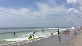 People Enjoying a Perfect Myrtle Beach Day