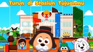 Marbel Kereta Api Indonesia - Belajar Tentang Kereta - Game Anak (Mode Santai) screenshot 4