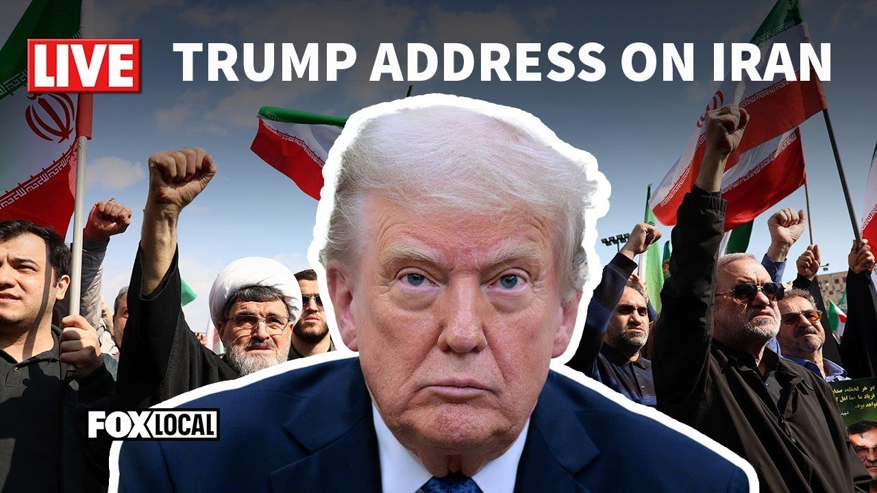 LIVE: President Trump delivers address on war with Iran