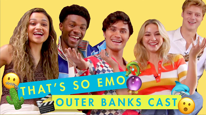 The Cast of Outer Banks Compete To See Who's The Best Actor | Cosmopolitan