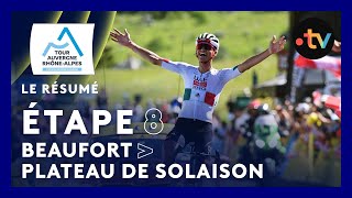 Tour Auvergne-Rhône-Alpes : Après l'abandon de Paul Seixas, qui va s'imposer ? (résumé étape 8)