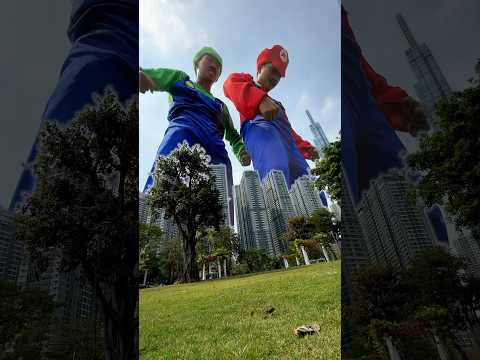 Big Mario fight Badguy😈😈☠️ #spiderman #funny #badguy #flifetv