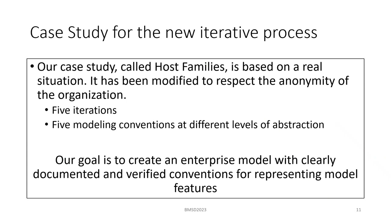 Enterprise Modeling with Conventions